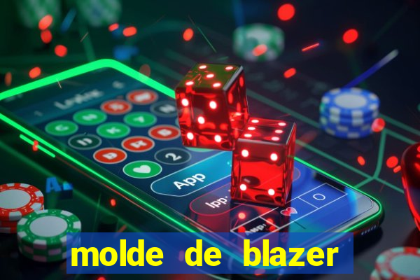 molde de blazer masculino para imprimir